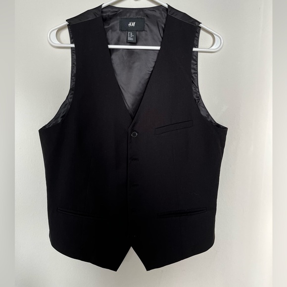 Navy blue and Black Waist coat - Picture 1 of 2